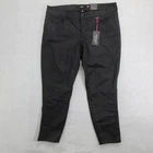 Torrid Womens Jeans Size 20 Super Skinny Stiletto Black Sparkle Stretch New