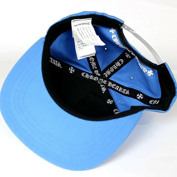 CHROME HEARTS Logo Embroidery Trucker Cap Men's Silver SV925 Blue thumbnail 5