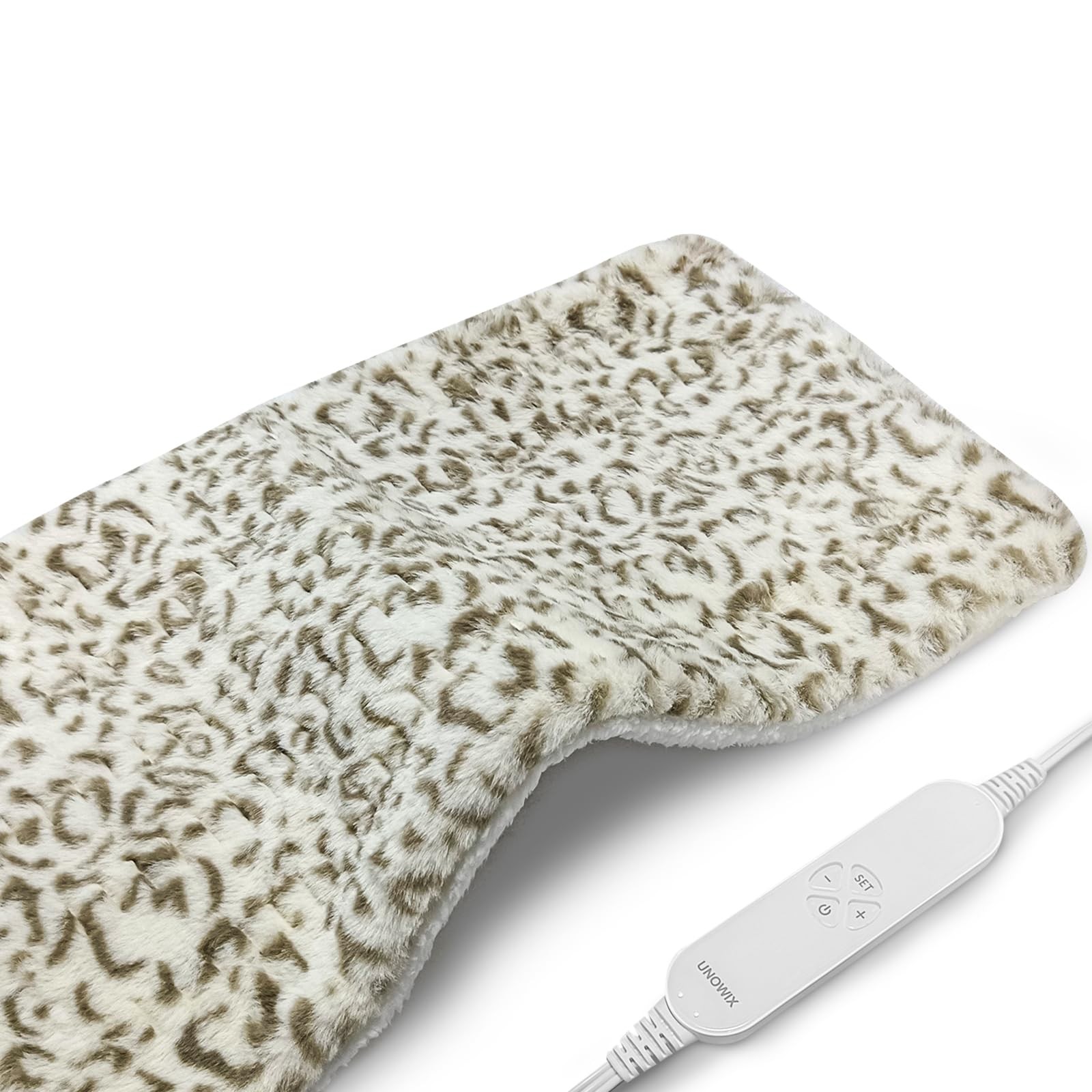 - Plush 2.3lb Hot Heated Pad For Back Pain Relieve,...