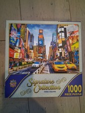 MasterPieces Signature Collection Times Square 1000-piece Jigsaw Puzzle COMPLETE