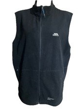 Trespass Airtrap AT200 Fleece Gilet 2 side pockets Black size XL 44-46 chest VGC