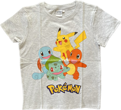 Pokemon Pikachu Kinder T-Shirt Unisex Gr. 116 / 5-6 Jahre | Baumwolle Shirt NEU