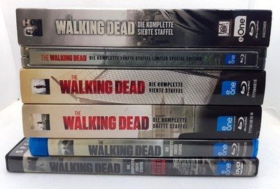 The Walking Dead Staffel 1 + 2 + 3 + 4 + 5 + 7 | Blu-ray DVD | Zustand sehr gut