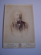 Thomas Wells Cabinet Card Cavilla & Bruzon Photographer Gibraltar Victorian