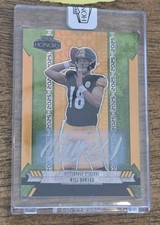 2025 Panini Honors Encased Will Howard Autograph RC #/15 Steelers