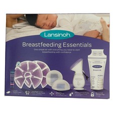LANSINOH Breast Feeding Essentials Kit 77 Pc Kit Brand New Sealed Expired 12/25