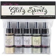 Glitz Spritz 2oz 5/Pkg,Gold