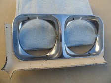 1970 Buick Skylark Gs Lh Driver Side Headlamp Bezel Door Nice Original Gm Chrome