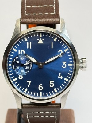 Classy Aviator Watch 1 21/32in Handgebaut With Hand Winding Precise & Quality