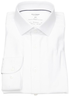 OLYMP Hemd Level 5 Body Fit 24/7 Dynamic Flex Shirt weiß - ohne OVP
