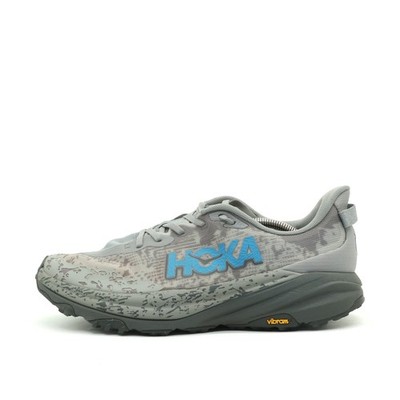 Hoka One Herren Speedgoat 6 Wide Laufschuhe Grau Synthetik Trail Running EU 46