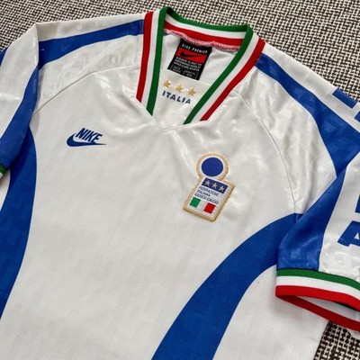 Italy 96-97 Training Shirt Nike Euro 96 Size M USED | eBay