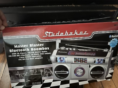 #ad Master Blaster Boombox Bluetooth Speaker $160.00