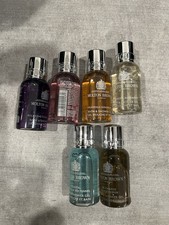 MOLTON BROWN 6-Piece Bath Shower Gel Collection Gift Box 6- 1 oz Bottles- NEW