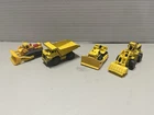 Vintage Lot (4) Hot Wheels/Matchbox Construction Vehicles (3)1979,(1) 2000 Used