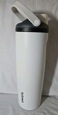 Owala 30oz FreeSip Sway Stainless Steel Tumbler White/black New