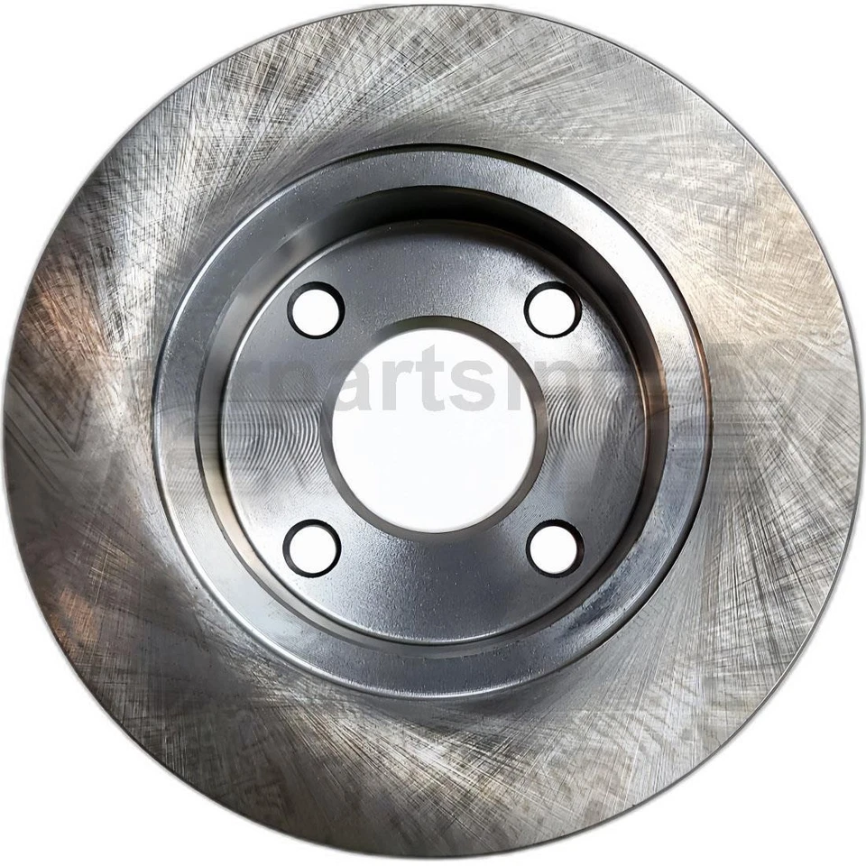 2 rotores de freno delanteros para Dodge Omni 1,6 L 1983-1986, para Dodge Omni 1,7 L 1978-1983 Foto 4 de 4