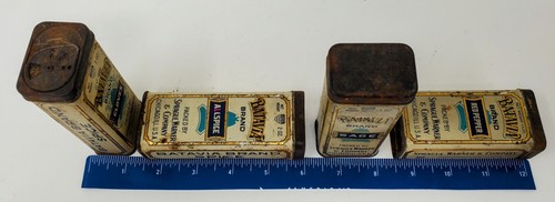 Vintage Batman Brand Spices 2oz Blechdosen Sprague Warner Company Chicago, IL Sammeln - Bild 14 von 14