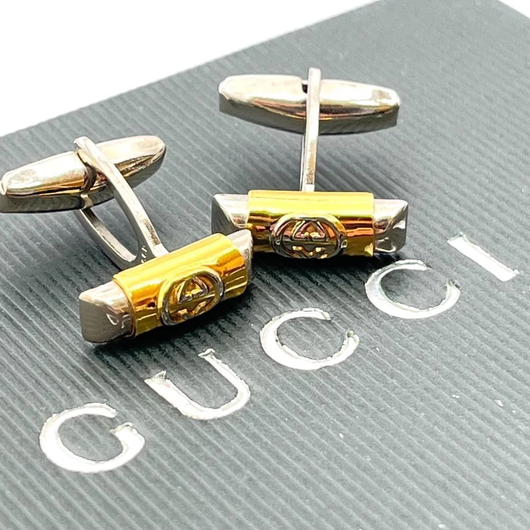 Gucci Gold Cufflinks for Men for sale | eBay