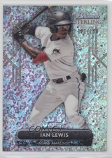 2022 Bowman Sterling Prospects Mini-Diamond Refractor 121/150 Ian Lewis 1j7t