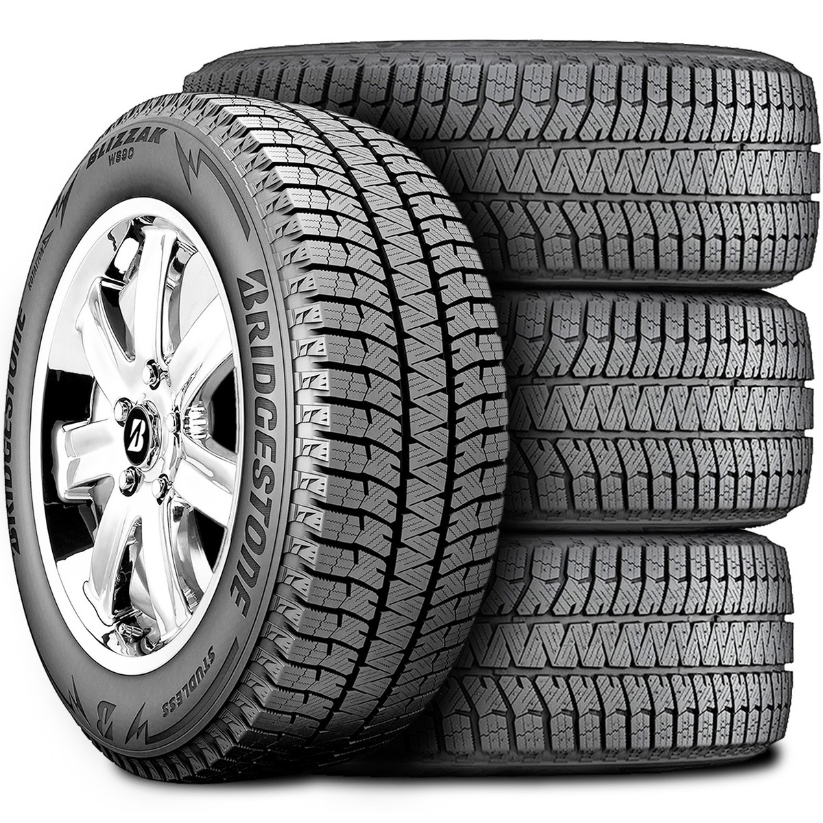 Tire Bridgestone Blizzak WS90 215/55R17 94H (Studless) Snow Winter