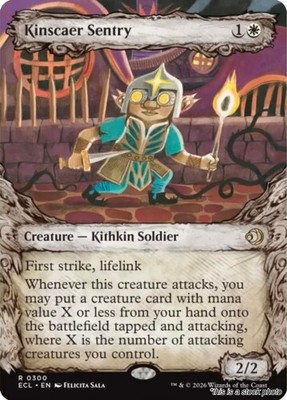 MTG Kinscaer Sentry (Showcase) [ECL - 300] NM