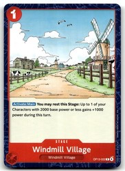 Windmill Village OP13-022 Common Carrying On His Will One Piece TCG