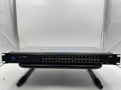 Linksys Cisco SRW224G4P 24 Port 10/100 + 4-Port Gigabit Switch 