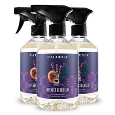Caldrea Multi-Surface Countertop Spray Cleaner 16oz Lavender Cedar Leaf 3-Pack