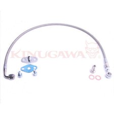 Turbo Oil Feed Line Kit Mazda Rx-7 W Garrett T3 T4 T04 Single Ht18 Ht18s