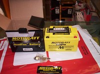 Batterie Motobatt AGM Hermetische Abdichtung YTZ10S KTM 690 Duke Adventure LC4