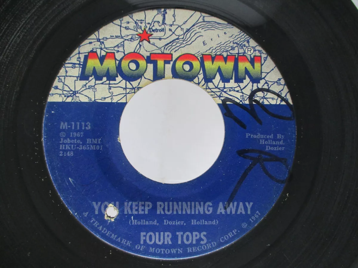 insurance Return Show you Four Tops You Keep Running Away / If You Don&#039;t Want My Love 45 Motown  1967 | eBay