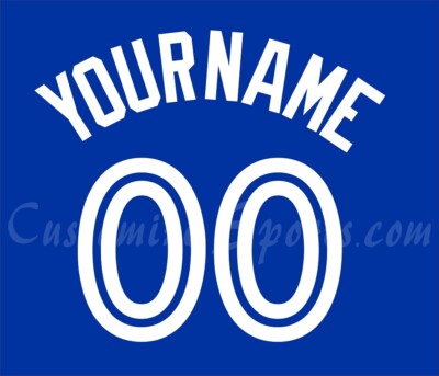 Baseball Toronto Blue jays Customized Number Kit for 2016-2023 Alt Uniform