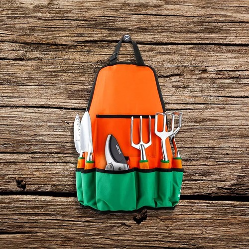 12-Piece Aluminum Garden Tool Set with Canvas Apron - Complete Kit - Picture 5 of 9