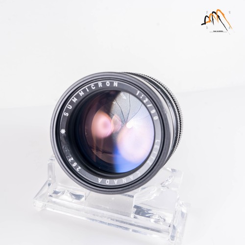 LEITZ Leica Summicron M 90mm/F2.0 Ver.I V.1 Black Lens Yr.1973 Canada #23460 - Picture 7 of 9