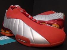 2001 NIKE SHOX BB4 VINCE CARTER ALL-STAR VARSITY RED SILVER VC 830218-601 11.5