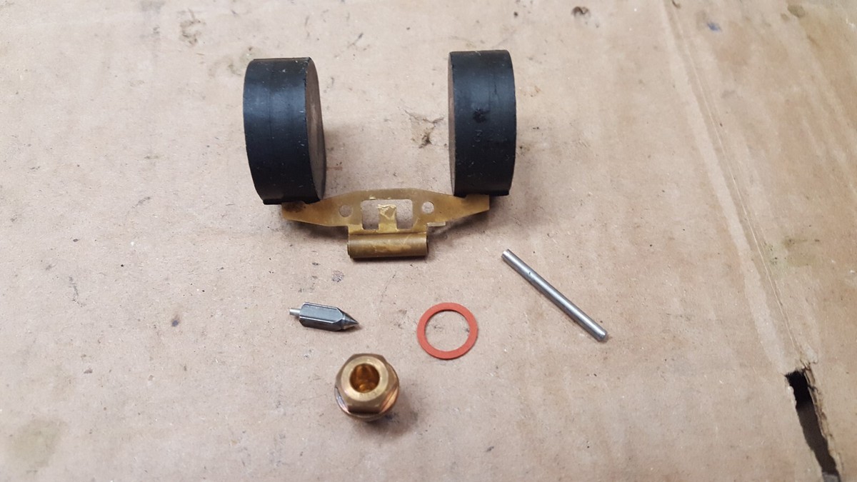 1976 1977 Kawasaki KZ900 A B carburetor float pin needle valve