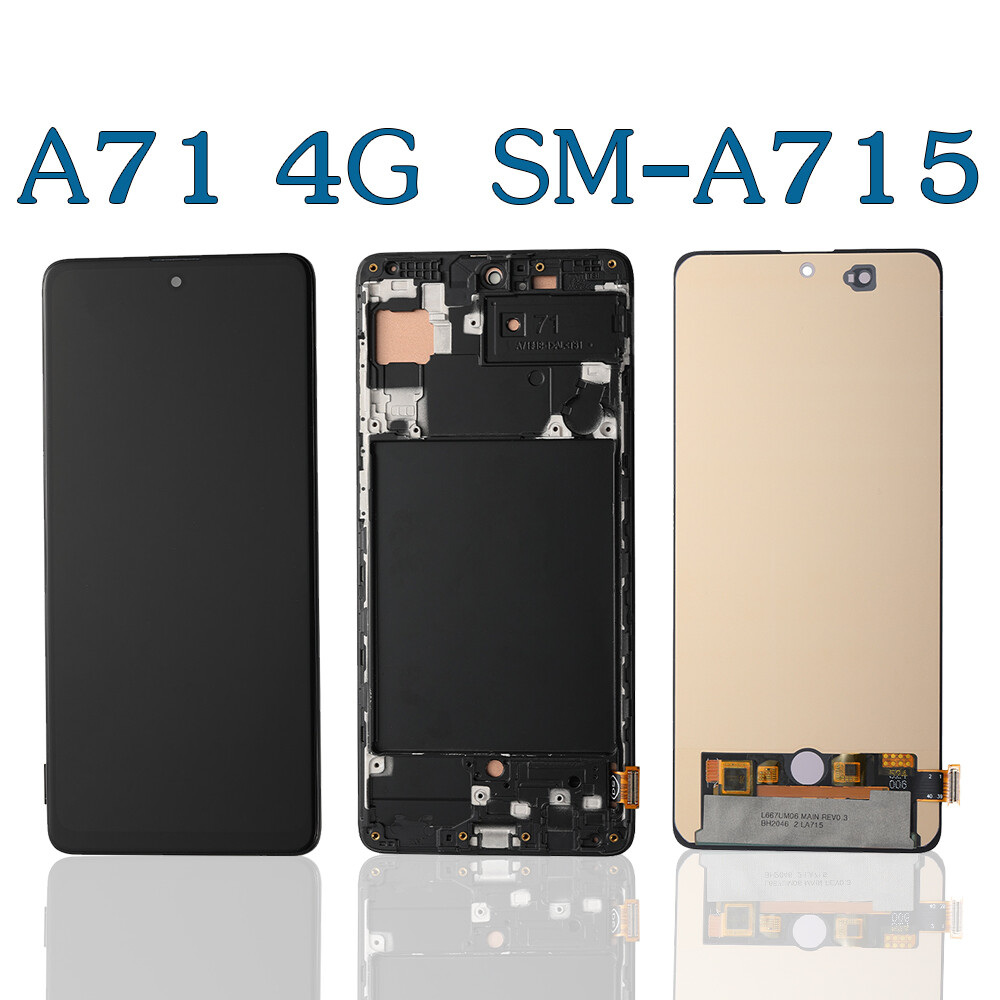 user_a71f61c5様追加商品 For Samsung Galaxy A71 4G A715 OLED LCD Display Touch Screen