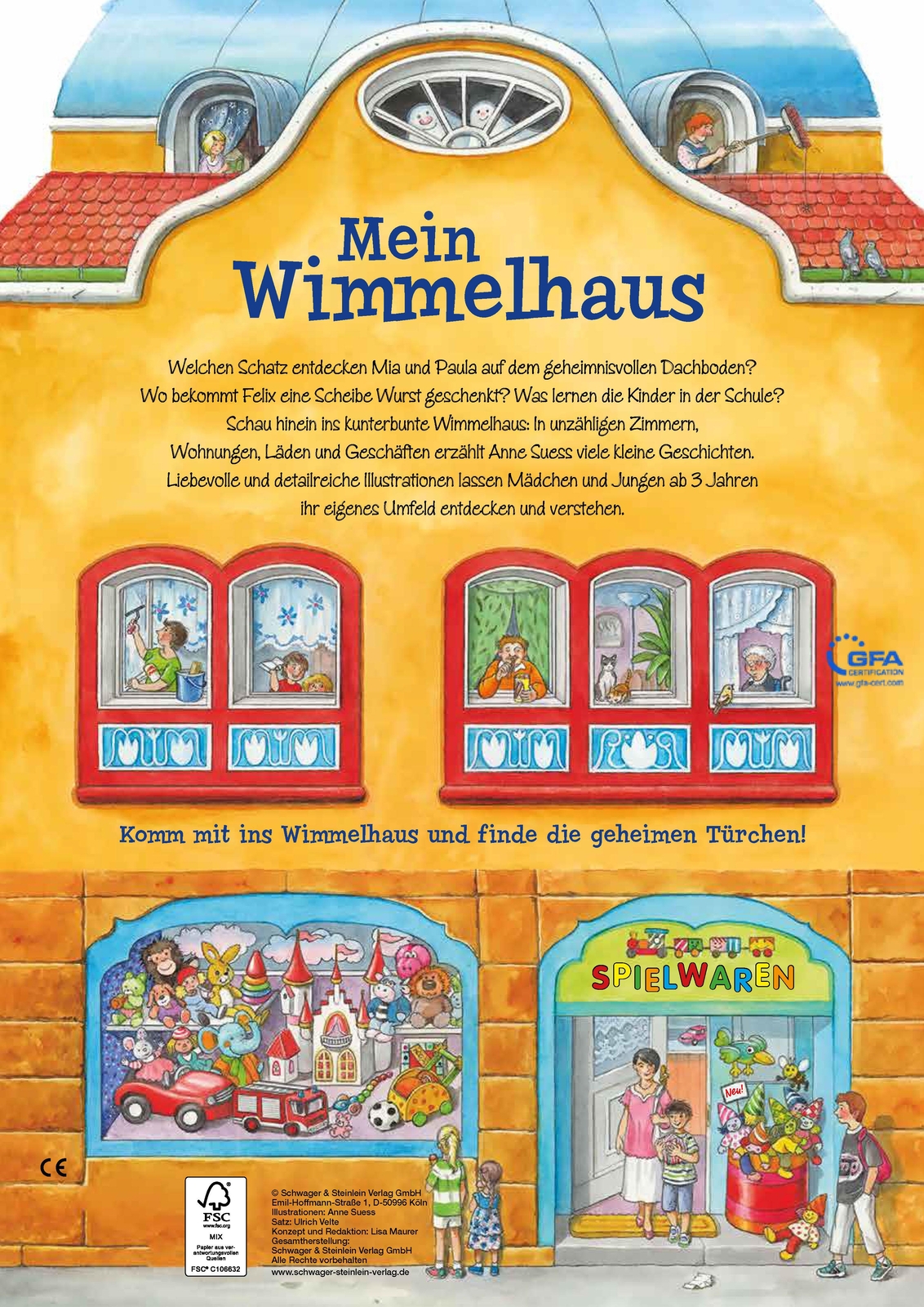 Thumbnail - Mein Wimmelhaus Anne Suess