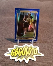 2021 Panini Donruss Optic - Rated Rookie Blue Prizm #259 Payton Turner /179 (RC)