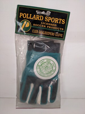 Pollard Sports Celtic FC Goalkeeper Gloves Adult Small 7