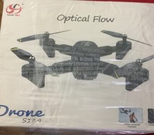 Toys-Sky Optical Flow Drone S169-6-Axis Gyro, 14 , Color Black