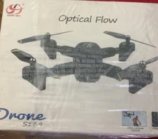 Toys-Sky Optical Flow Drone S169-6-Axis Gyro, 14 +, Color Black