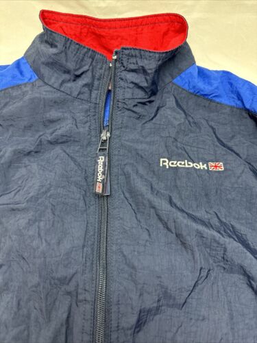Vintage Reebok Classic Windbreaker Jacket Retro Rare Youth XL - Picture 4 of 9