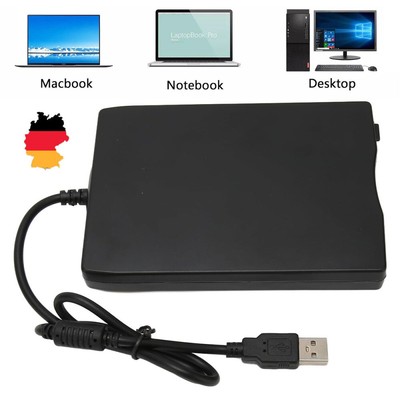 Externes USB-Diskettenlaufwerk / FDD 1,44MB/Floppy Disketten-Laufwerk 3,5 Zoll