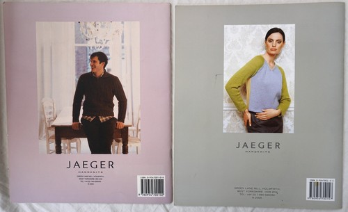 2 Jaeger Handknits Designer Knitting Patterns Book JB32 & JB37 Designer Garments - Picture 3 of 5