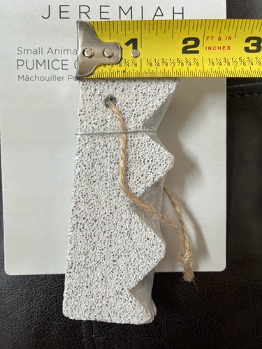 Nate + Jeremiah Natural Pumice Chew For Small Animals rabbit guinea rat hamster - Picture 5 of 6