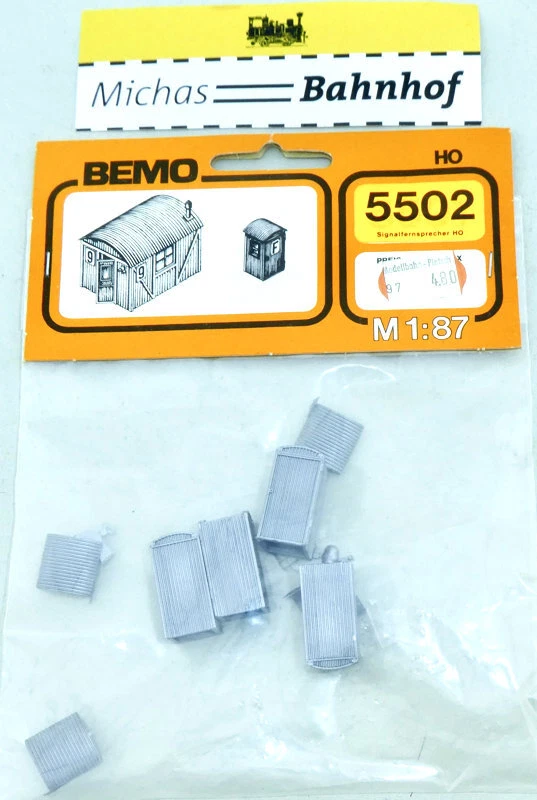 Bemo 5502 Signalfernsprecher Bausatz ungebaut H0 OVP1:87 H0 HU4 å