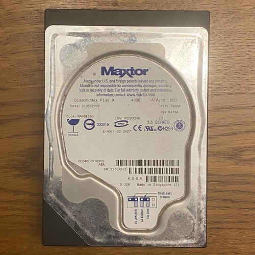 Idée cadeau : disque dur externe Maxtor