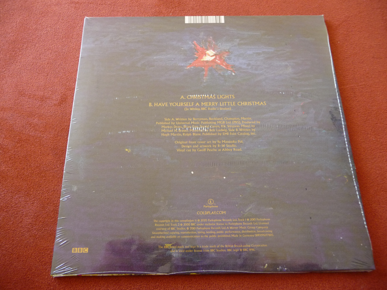 Coldplay 7' Vinyl Single "Christmas Lights" neu und OVP eBay